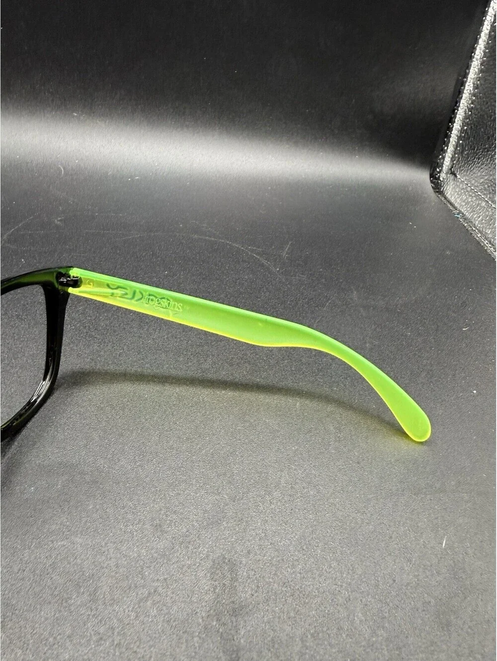 Oakley Frogskin Polished Black/Blacklight Green Frame